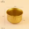 Ornatos de liga manoplas pote das cem bênçãos bule pequeno ornamentos rotativos mahjong bacia de tesouro sólida artesanato em metal