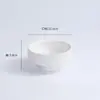 Recipiente Hidropónico No Poroso, Micro-Paisaje de Musgo Moneda de Cobre, Adorno Creativo de Cerámica, Maceta Negra para Helechos