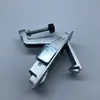 MS708-55 trava plana branca, trava de botão com mola, trava elétrica para porta de armário, trava para armário de chassis, trava para caixa de distribuição