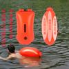 Flotador de Espalda para Natación Doble Airbag Tipo Almacenamiento Personalizado por el Fabricante Tamaño Grande Ayuda Inflable para Nadar Boya Sígueme Envío Directo