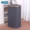 Cesta de Almacenamiento Plegable para Botellas de Bebida de Bambú Transfronteriza Caja de Colección de Botellas Vacías Bolsa de Tote Cesta de Almacenamiento Venta al por Mayor