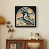[Personalizado] Arte de Cabeceira Estilo Retro Francês Meados do Século, Pintura Decorativa de Alto Padrão para Sala de Estar, Sala de Jantar, Quarto e Pousada