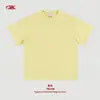 Camiseta Básica Pesada para Hombre de Algodón 100% 305g, Marca de Moda Camiseta Holgada Estilo Americano, Color Sólido Manga Corta para Adolescentes.