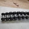 Mancuernas Redondas Personalizadas al por Mayor para Gimnasio, Entrenamiento Muscular de Brazos, Entrenamiento Físico para Hombres, Mancuernas Redondas Recubiertas de Goma