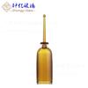 Frasco de Preservación para Inyección de Luz de Agua de 2 ml con Tubo de Aguja de Hombro Angulado, Frasco Desechable para Inyección de Esencia, Frasco Rompible con Jeringa de Empuje hacia Atrás para Dispensar