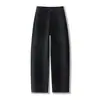 Jeans negros para mujer, nueva colección otoño 2026, de cintura alta, modernos, adelgazantes, de corte holgado, casual, versátiles pantalones de pierna ancha