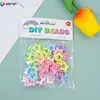 Exportação Transfronteiriça Resina Rosa Pulseira DIY Acessórios de Contas Cartão de Unha de Papel Cabeça Pulseira Acessórios de Contas Contas