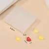 Oso Lindo Pequeño, Pez Dorado, Lazo de Corazón, Estrella de Cinco Puntas, Parche Adhesivo, Molde de Silicona Apretable