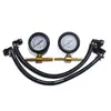 Venta Directa de Fábrica Manómetro de Presión de Combustible para Coche, Probador de Presión de Gasolina de Doble Conector, Herramienta de Medición Rápida de Presión para Reparación de Automóviles
