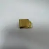 Cierre Magnético de Acero Inoxidable Hebilla Plana Cierre para Joyería de Cuerda Trenzada Cierre Magnético de Cordón de Cuero Hebilla Magnética de Apertura Lateral Hebilla de Extensión Adicional