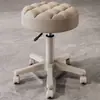 Banco de Beleza, Cadeira Giratória com Rodas para Salão de Beleza, Cadeira de Cabeleireiro, Banco Redondo para Manicure, Banco Master para Barbearia