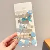 Pinzas para el Cabello de Alta Gama Estilo Bosque Que No Pellizcan la Cabeza, Pinzas para el Cabello Dulces de Dibujos Animados, Pinzas para el Cabello de Moño para Niñas Pequeñas, Accesorios para el Cabello Sin Costuras