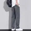 Pantalones Casuales Delgados para Hombre Primavera/Verano 2026, Pantalones Rectos Holgados con Múltiples Bolsillos, Pantalones Deportivos de Talla Grande, Pantalones Cargo