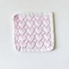Estilo Ins Coaster de Algodón Acolchado con Corazones Coreanos Almohadilla Aislante de Calor Tela Decoración de Escritorio Pequeña Fresca Almohadilla de Almacenamiento Coaster