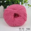 Al por mayor bebé 8 hebras bola de algodón hecho a mano accesorios para el cabello diy muñeca ganchillo tejido suéter de bebé hilo de ganchillo de algodón de ocho hebras