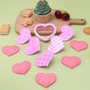 Molde para Galletas en Forma de Corazón Día de San Valentín 2022 DIY Horneado Uso en Casa Set de Moldes para Pastel Glaseado Cocina Nuevo Producto