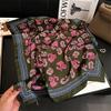 Bufanda de anacardo retro de estilo étnico para mujer, bufanda cuadrada de 70 cm con estampado paisley, bufanda de estilo europeo y americano, suministro transfronterizo