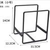Escurridor de platos de hierro estante de almacenamiento organizador de cocina para el hogar escurridor de platos estante de almacenamiento fábrica en stock