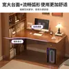Escritorio para estudio en casa de estudiante, escritorio infantil con combinación de estantería, juego de escritorio y silla integrados, escritorio de escritura infantil simple para dormitorio