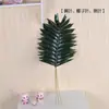 Hojas de Girasol Artificiales Transfronterizas, Hojas Decorativas, Hojas de Planta Decoración Suave para Bodas, Adornos Decorativos para Arreglos Florales en Casa
