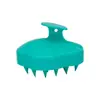 Cepillo para Champú Masajeador Forma de Calabaza Limpieza Cuero Cabelludo Peine de Baño Cepillo de Silicona para Champú Cepillo de Limpieza de Cabello para el Hogar Artefacto