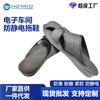 Zapatos de Trabajo Limpios al por Mayor Chanclas Antiestáticas de PU con Protección Grande de Puntera de Cuatro Ojales, Zapatos Limpios Antiestáticos Esd Libres de Polvo con Adhesivo en Frío