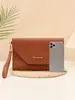Bolso para Mujer 2025 Primavera y Verano Nueva Moda Bolso de Mano tipo Clutch Ins Bolso Sencillo de Mano tipo Sobre Moda Sencilla Letra para Llevar