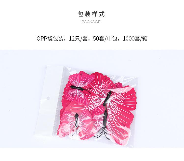 仿真蝴蝶包装样式图