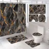 Cortina de Ducha Impermeable y Antimoho Impresa Personalizada Más Vendida de Amazon, Disponible como Alfombrilla Absorbente de Baño Individual Empaquetada al Vacío