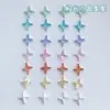 Nuevos Cristales para Uñas Charms de 26 Letras Estrella de Mar de Dibujos Animados Charms Acrílicos Estrella de Cinco Puntas Decoraciones de Uñas Portátiles Venta al por Mayor