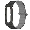Aplicável ao Google Fitbit Air Armor Armação de Metal para Relógio Padrão Armadura Pulseira de Relógio de Silicone Magnética de Duas Cores