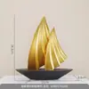 Ornamento Moderno Simples de Resina Vela Suave Velas para Decoração de Escritório Sala de Estar Armário de Vinho Presente de Mudança para Homens