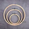 Decoração de Produtos de Bambu Bordado DIY Ponto Cruz Tecido Acessórios Bastidor de Bordado Leque Redondo Aro de Bambu Bastidor de Bordado Pintura de Parede Esticador de Bordado
