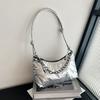 2024 otoño nuevo bolso de mano texturizado para llevar bajo el brazo bolso de hombro portátil para mujer bolso de moda bolso para llevar bajo el brazo para mujer