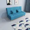 Sofá-cama pequeno, sofá dobrável, integrado para uso doméstico, adequado para apartamentos de aluguel, lojas, quartos e salas de estar, cama dobrável de tecido simples