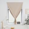 Cortinas Totalmente Opacas, Cinta Mágica Sin Taladro, Cortina Divisoria para Casa de Alquiler, Cortina Corta Adhesiva para Bloquear Ventana Pequeña de Ventana Saliente en Dormitorio