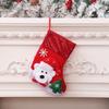 Bolsa de Regalo Calcetín de Navidad Decoración de Ventana Escena Navideña Colgante Pequeño Decoraciones Navideñas Bolsa de Dulces para Niños