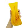 Prato de silicone para bebê com compartimentos de patinho amarelo pequeno prato infantil ventosa prato para bebê resistente a quedas utensílios de mesa para bebê