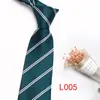 Corbata de Raya para Vestir de Negocios 2024 Nueva Jacquard de Algodón Poliéster Corbata Rayada Cuadros Fábrica Fuente Stock