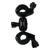 Soporte para Grabadora de Conducción de Bicicleta Motocicleta Asiento Doble de Bicicleta Cabeza de Bola de 16 mm Se Puede Ensamblar con Anillo de Presión Doble