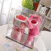 Floristería Eterna Supermercado Tienda de Conveniencia Oso de Peluche Rosa Regalo Día de San Valentín Chino Vestido de Novia