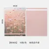 Overture da Primavera Papel Kraft Papel de Fundo para Embalagem de Buquês Papel Artístico de Alta Qualidade Estilo Pintura a Óleo em Papel Ins Papel para Embalagem de Flores de Papel