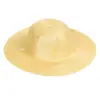 Sombrero de Paja para Dibujar y Garabatear Infantil Materiales para Manualidades DIY Jardín de Infancia Decoración Francesa Sombrero Pintado Hecho a Mano Creativo Niña