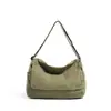 Bolsa de Lona Lavada Estilo Japonês com Caimento Relaxado, Bolsa Transversal para Mulheres, Bolsa de Trabalho Artística, Bolsa Mensageiro, Bolsa de Ombro Casual para Homens