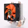 Radiador de CPU de doble tubo de cobre Minus U8 para torre 775/115x/amd1366 2011 con ventilador de CPU silencioso