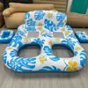 Hamaca flotante inflable de PVC para piscina, nuevo producto, disponible en stock.