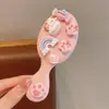 Pente de Massagem com Almofada de Ar Infantil Sanrio Menina Cabelo Livre Doméstico Meninas Topo Craniano Alto Pente Fofo com Cápsula de Ar
