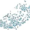 Rhinestones para Uñas con Zirconia Biselada Azul Lago Claro, Lágrimas de Sirena Azul Mar Deslumbrantes, Mini Rhinestones Planos para Uñas con Forma de Gota de Agua Marquise