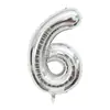 Globo Digital de Papel de Aluminio de 40 pulgadas Forma de Set de Cumpleaños Suministros de Decoración para Fiestas Globos con Números de Cumpleaños Venta al por Mayor