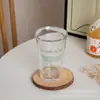Copo de Flip com Laço para Menina de Alto Valor de Cor para Uso Doméstico Copo de Leite e Suco Copo para Café Latte Bebida Fria